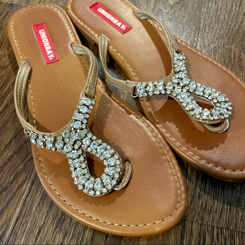 Like New! Jeweled Sandals